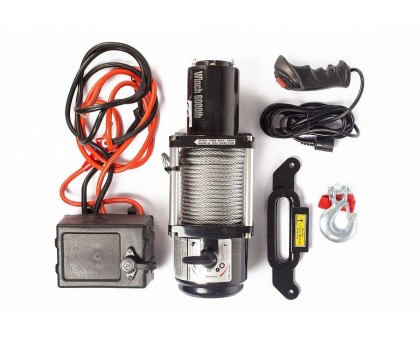 Лебедка (3629 кг/28 м) автомобильная TOR 12 V P8000