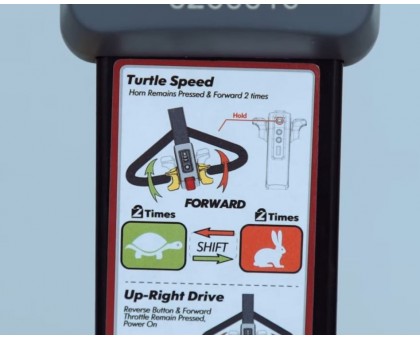 Тележка гидравлическая с электропередвижением TOR 1,8 т PPT18H